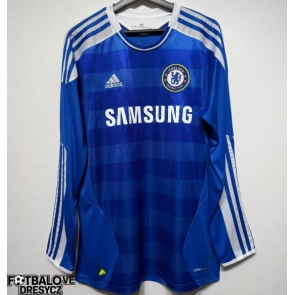 Chelsea 2011-2012 Retro Domácí Dres Dlouhý Rukáv Chelsea 2011-2012 Retro Domácí Dres Dlouhý Rukáv